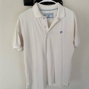 Southern Tide White Polo Shirt